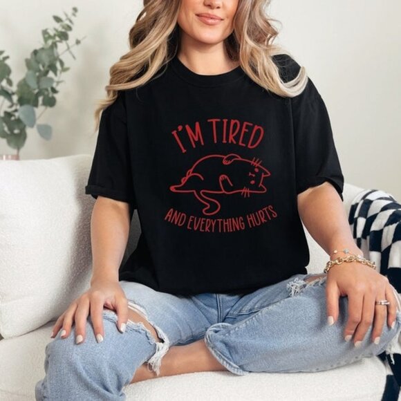 Gildan Other - Animal Lover Tee, Everything Hurts Shirt, Workout Shirt